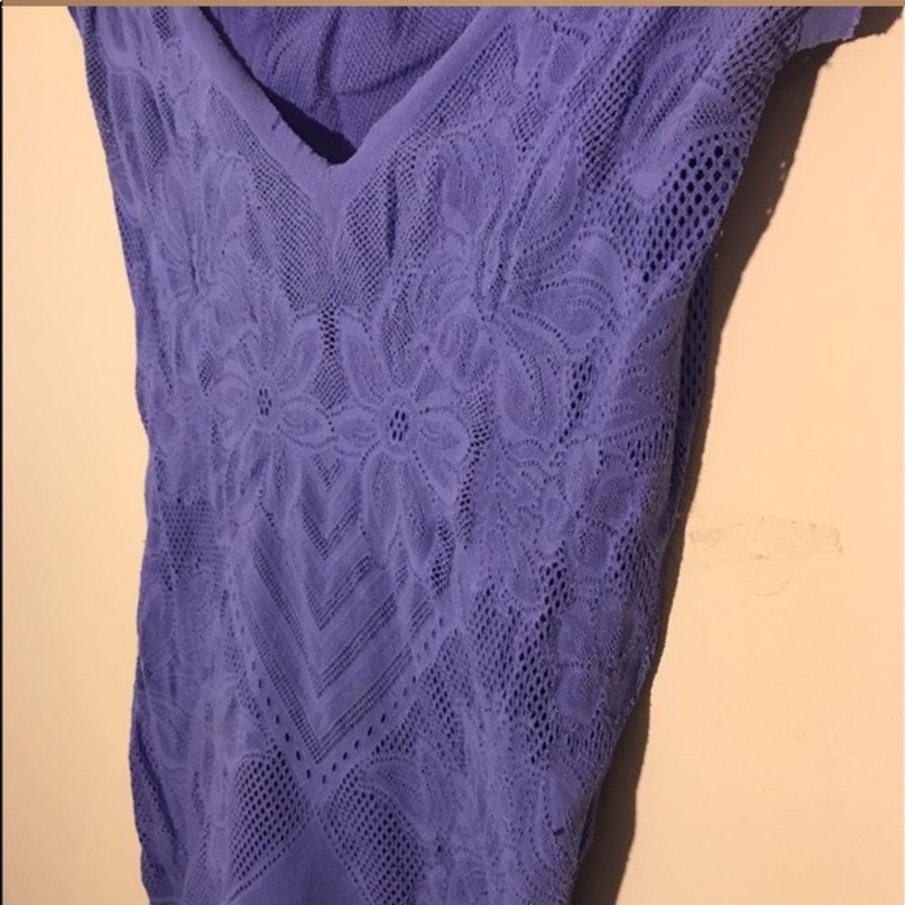 Free People Purple Shirt